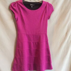 Girls BCX Girl Purple Fit Flare Dress